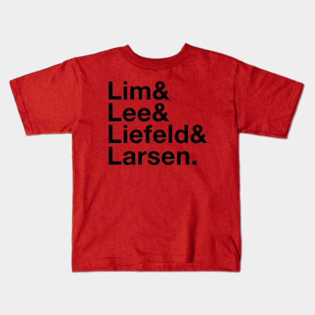 The L Boys Kids T-Shirt by Scum_and_Villainy